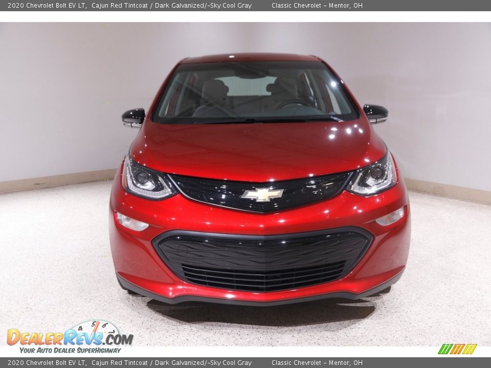 2020 Chevrolet Bolt EV LT Cajun Red Tintcoat / Dark Galvanized/­Sky Cool Gray Photo #2