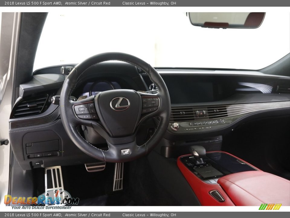 Dashboard of 2018 Lexus LS 500 F Sport AWD Photo #6