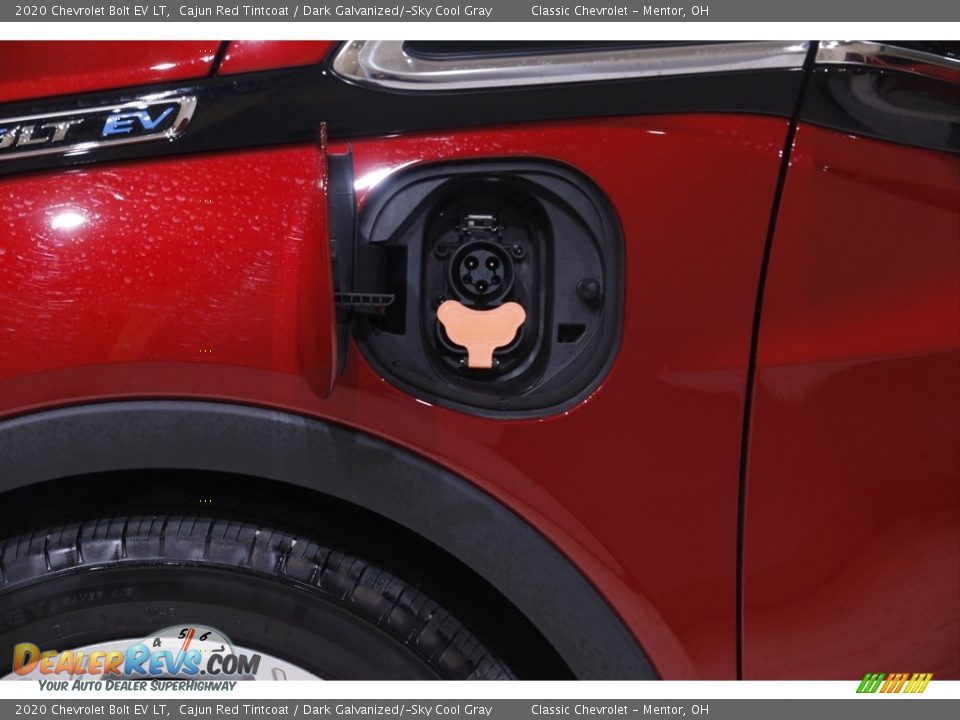 2020 Chevrolet Bolt EV LT Cajun Red Tintcoat / Dark Galvanized/­Sky Cool Gray Photo #5