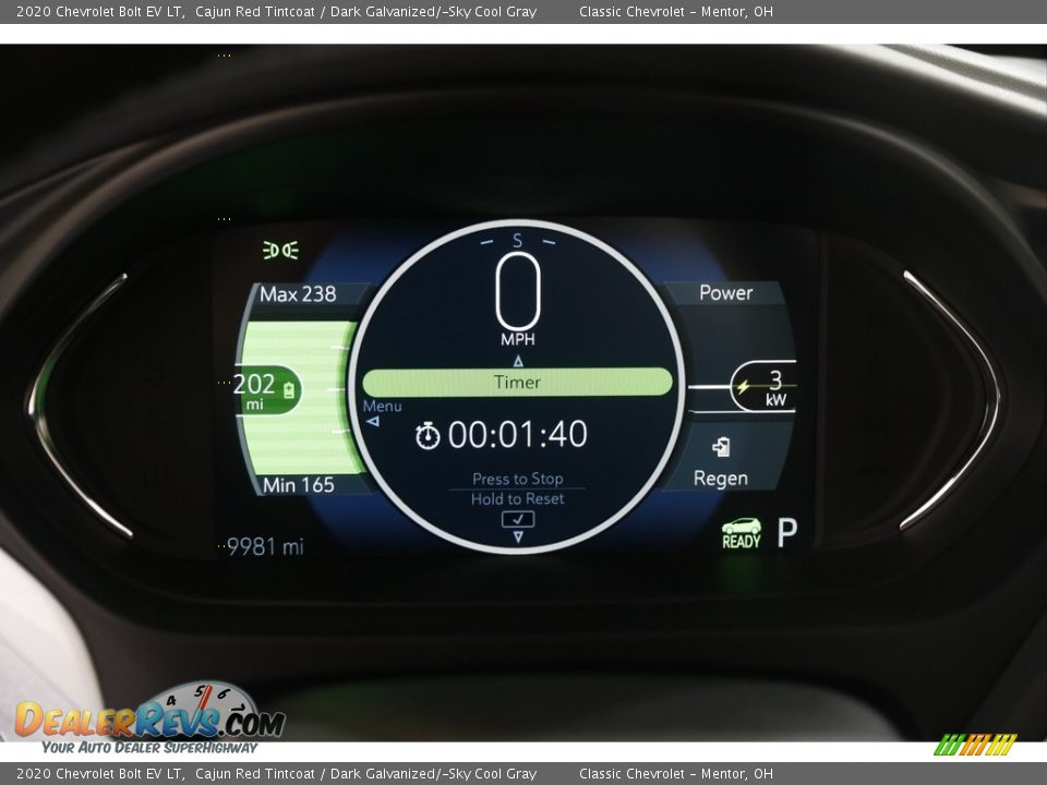 2020 Chevrolet Bolt EV LT Gauges Photo #10