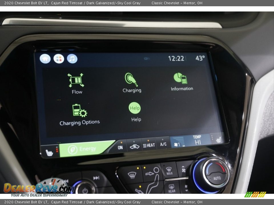 Controls of 2020 Chevrolet Bolt EV LT Photo #13