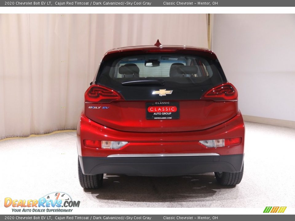 2020 Chevrolet Bolt EV LT Cajun Red Tintcoat / Dark Galvanized/­Sky Cool Gray Photo #19