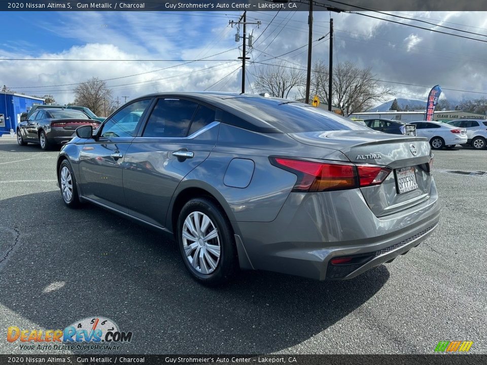 2020 Nissan Altima S Gun Metallic / Charcoal Photo #4