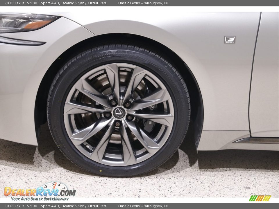 2018 Lexus LS 500 F Sport AWD Wheel Photo #24