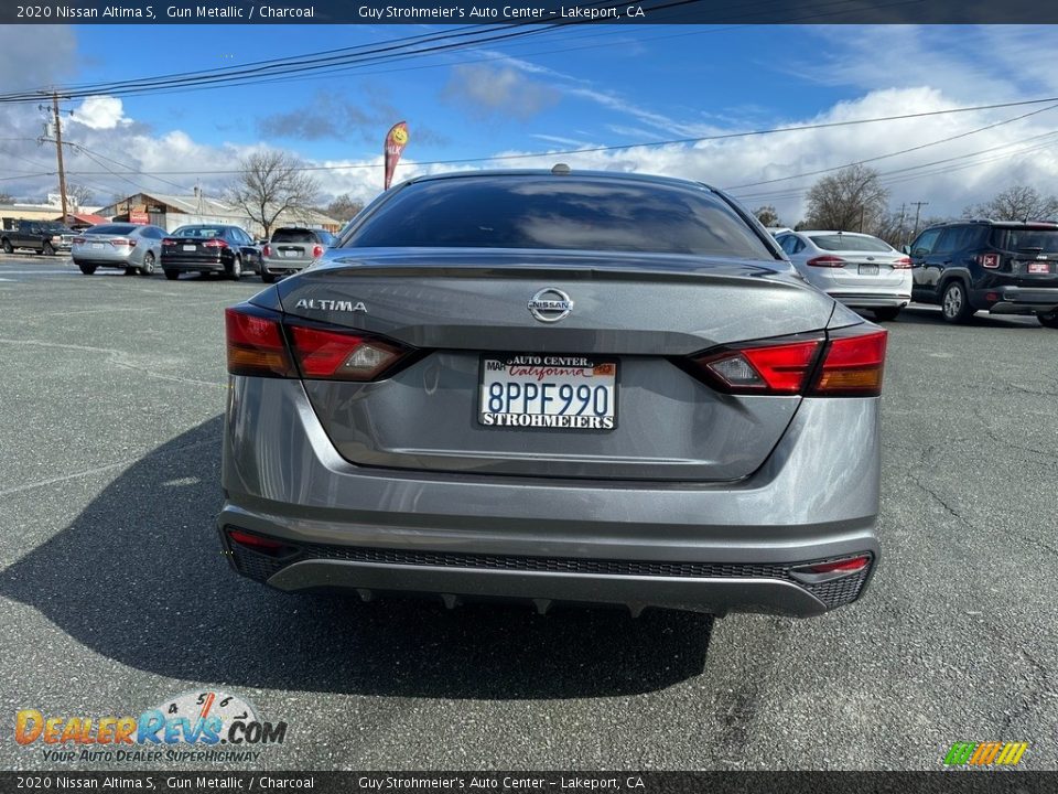 2020 Nissan Altima S Gun Metallic / Charcoal Photo #5