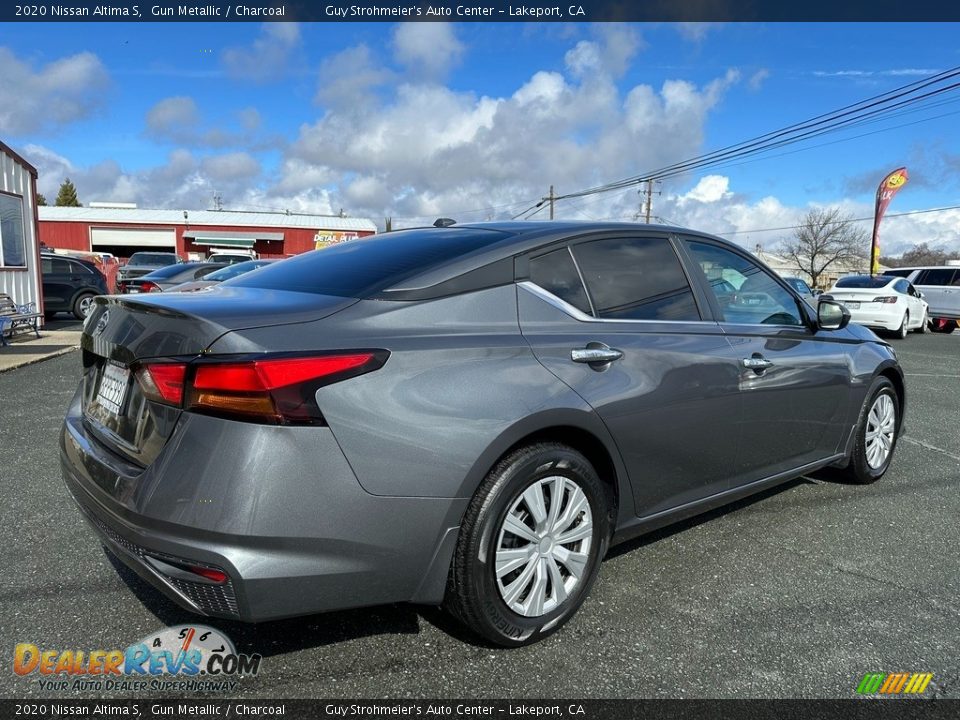 2020 Nissan Altima S Gun Metallic / Charcoal Photo #6