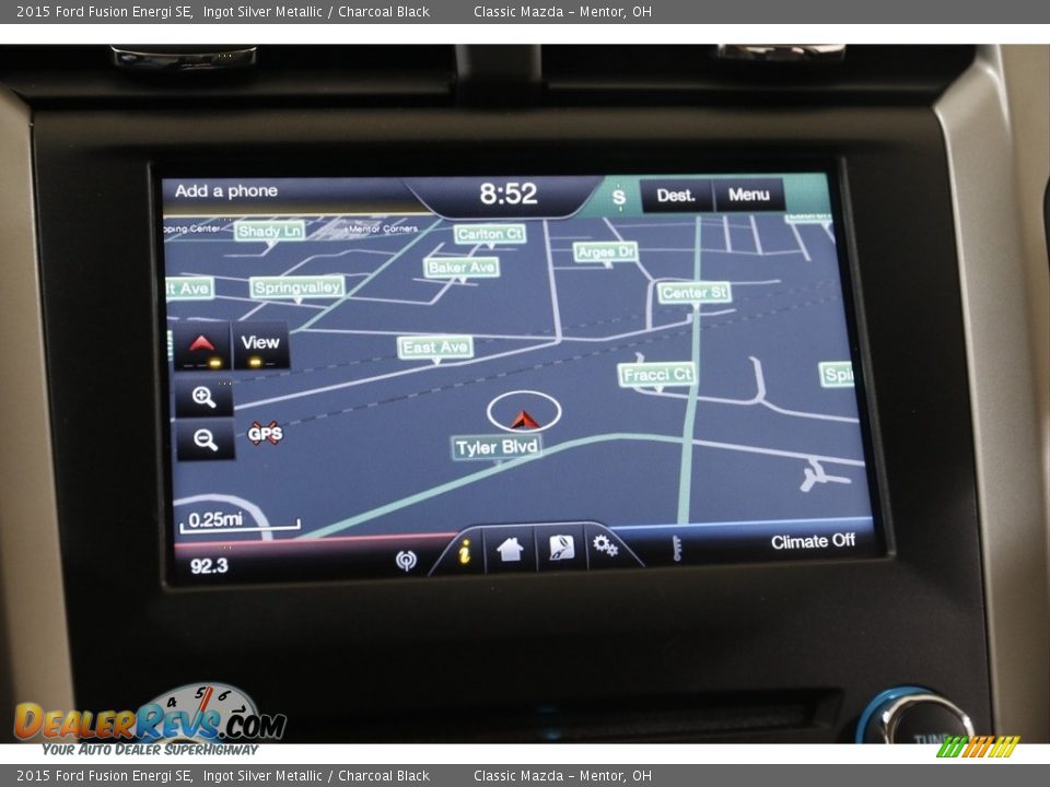 Navigation of 2015 Ford Fusion Energi SE Photo #12