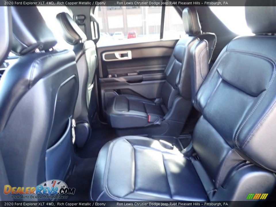 2020 Ford Explorer XLT 4WD Rich Copper Metallic / Ebony Photo #12