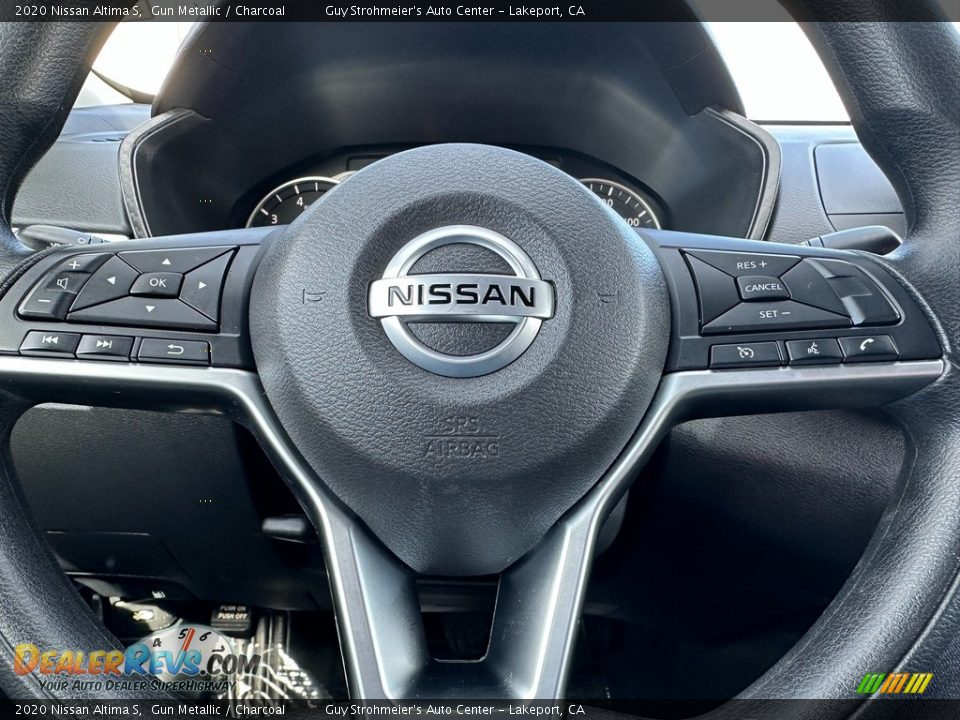 2020 Nissan Altima S Gun Metallic / Charcoal Photo #8