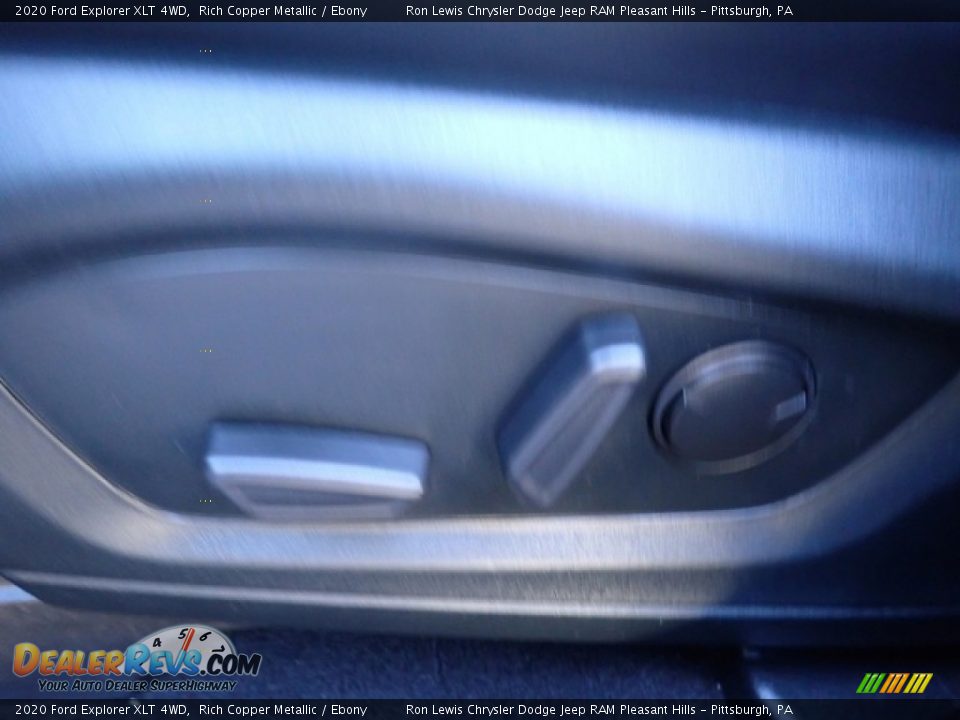 2020 Ford Explorer XLT 4WD Rich Copper Metallic / Ebony Photo #16