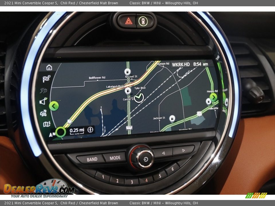 Navigation of 2021 Mini Convertible Cooper S Photo #11