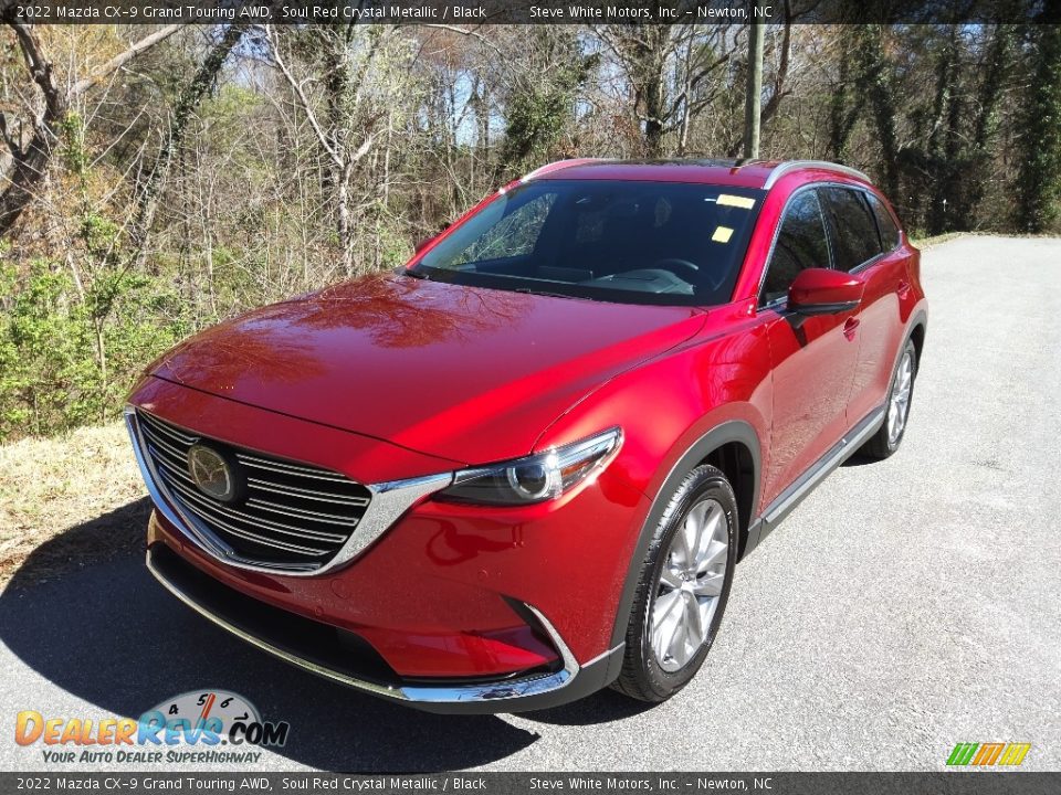 2022 Mazda CX-9 Grand Touring AWD Soul Red Crystal Metallic / Black Photo #2