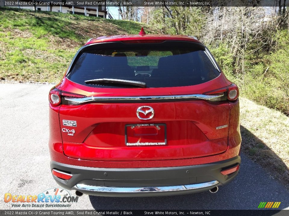 2022 Mazda CX-9 Grand Touring AWD Soul Red Crystal Metallic / Black Photo #4