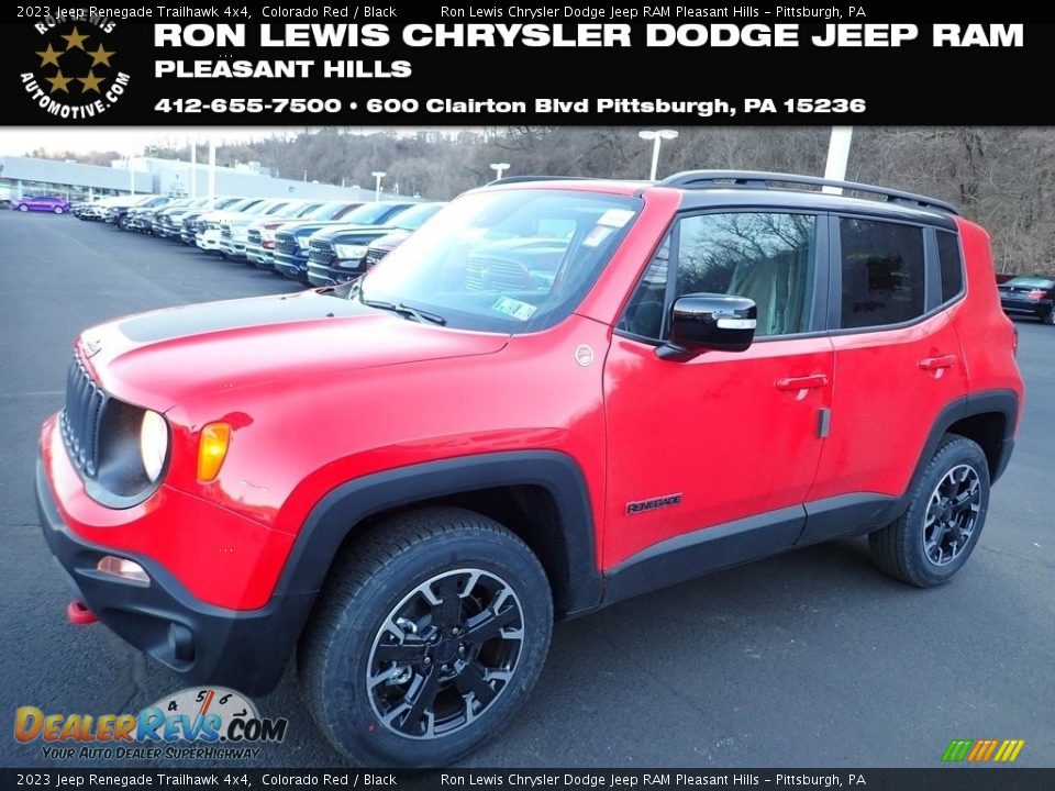 2023 Jeep Renegade Trailhawk 4x4 Colorado Red / Black Photo #1