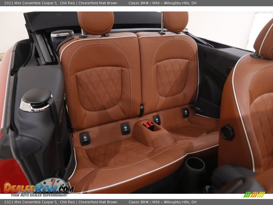 Rear Seat of 2021 Mini Convertible Cooper S Photo #19