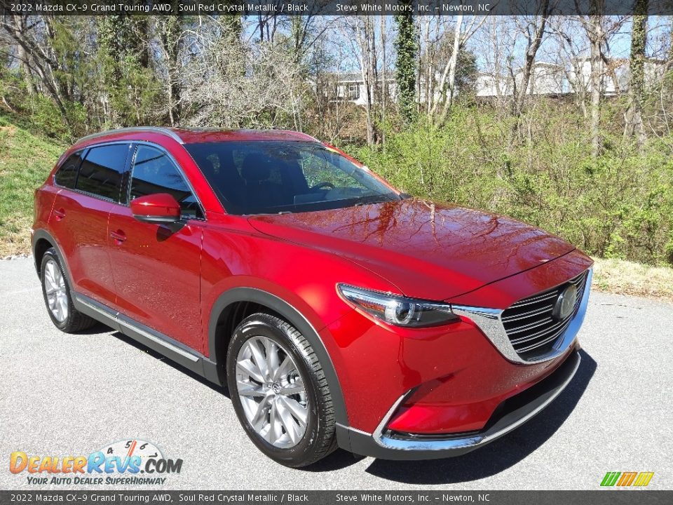 2022 Mazda CX-9 Grand Touring AWD Soul Red Crystal Metallic / Black Photo #6