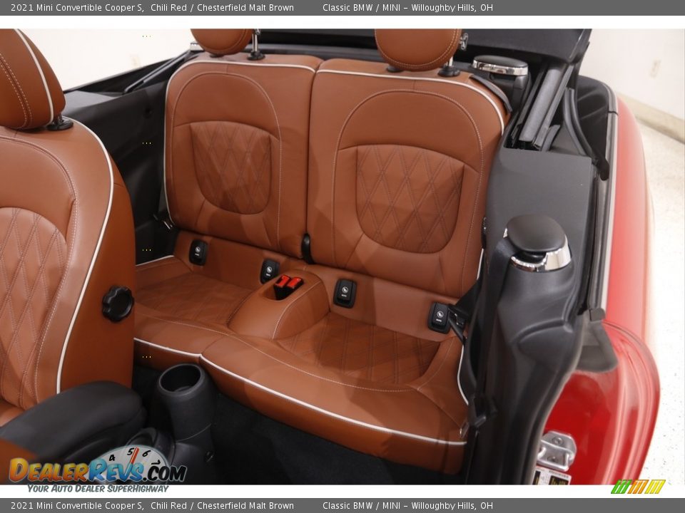 Rear Seat of 2021 Mini Convertible Cooper S Photo #20