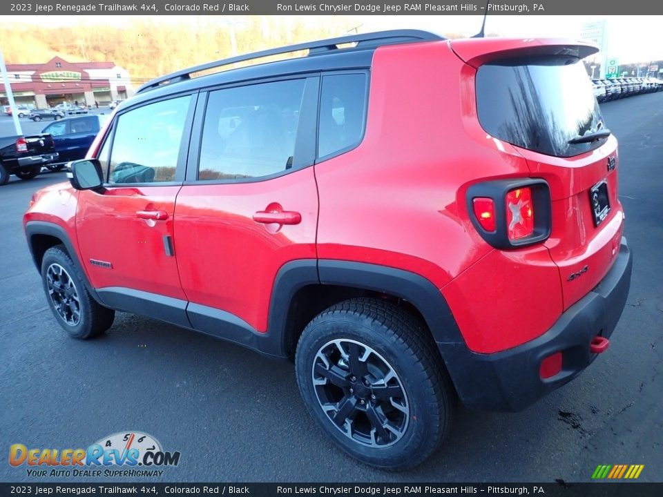 2023 Jeep Renegade Trailhawk 4x4 Colorado Red / Black Photo #3