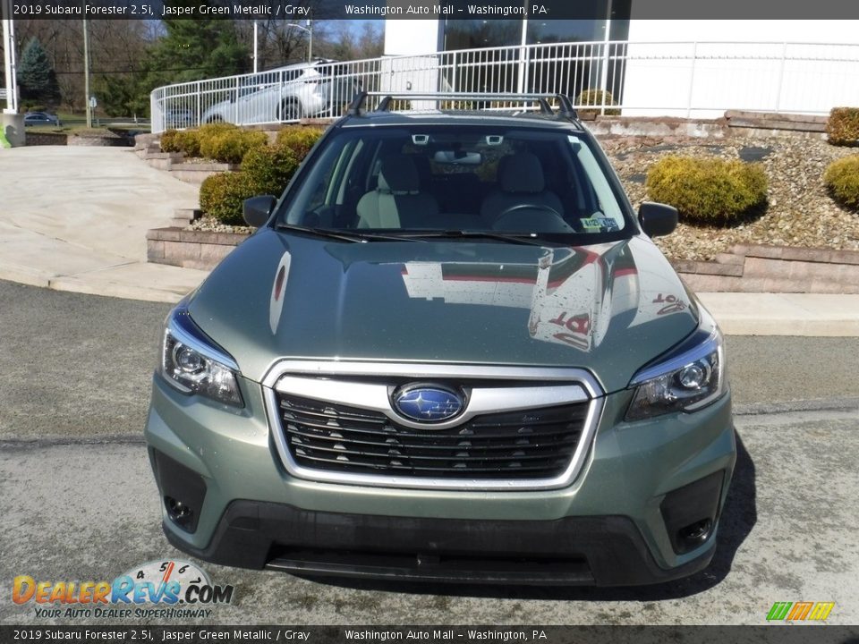 2019 Subaru Forester 2.5i Jasper Green Metallic / Gray Photo #12