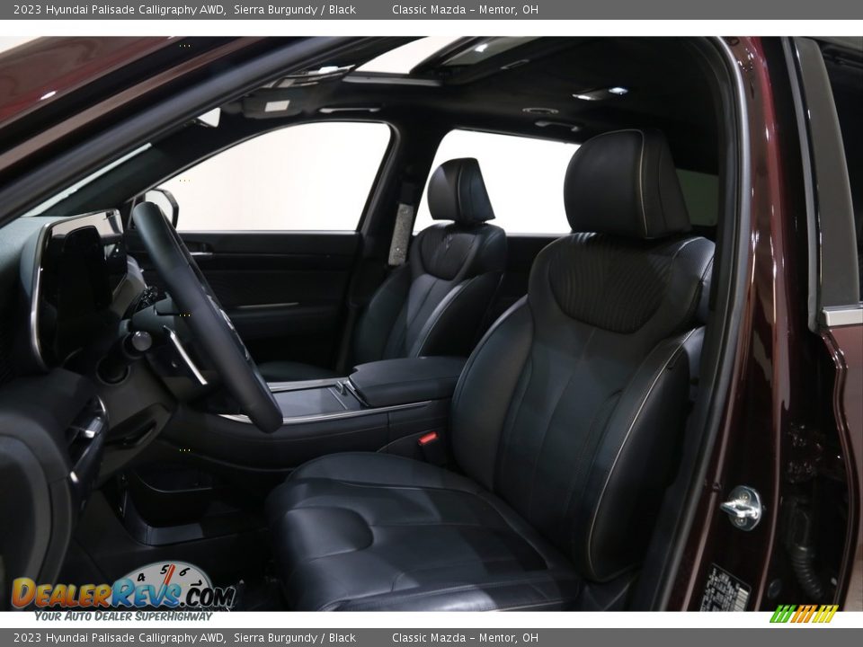 2023 Hyundai Palisade Calligraphy AWD Sierra Burgundy / Black Photo #5
