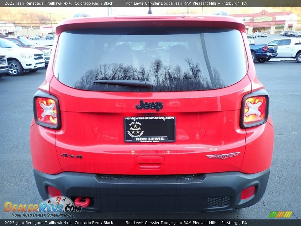 2023 Jeep Renegade Trailhawk 4x4 Colorado Red / Black Photo #4