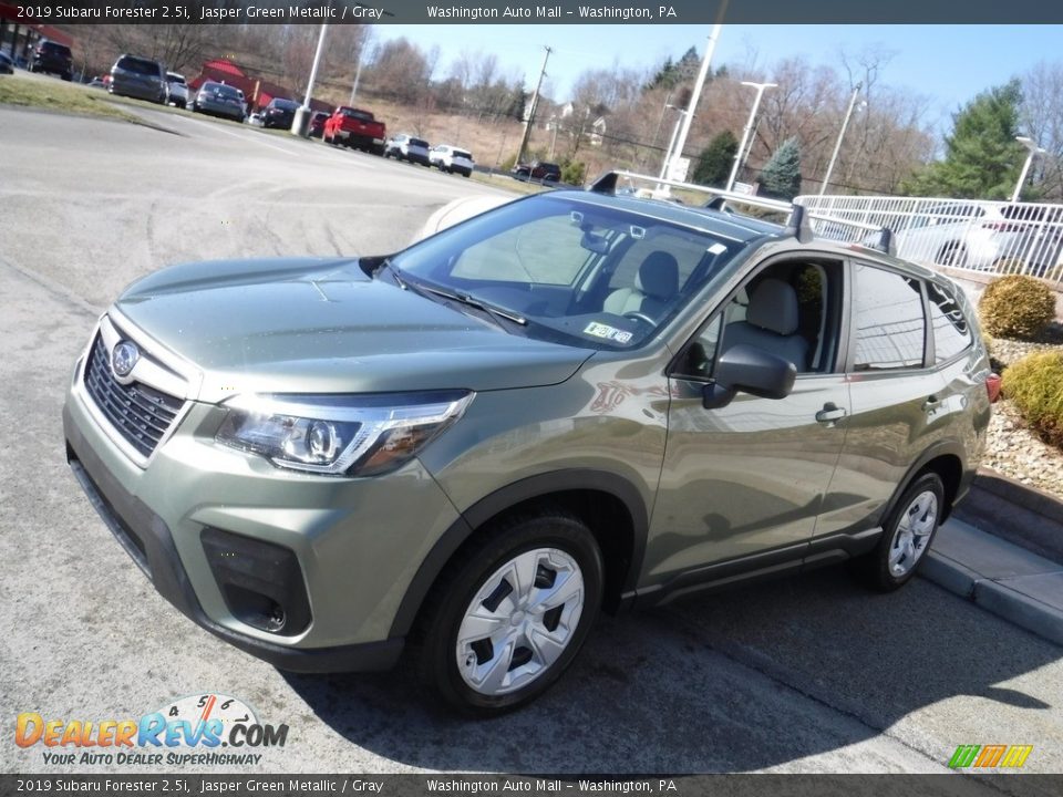 2019 Subaru Forester 2.5i Jasper Green Metallic / Gray Photo #13