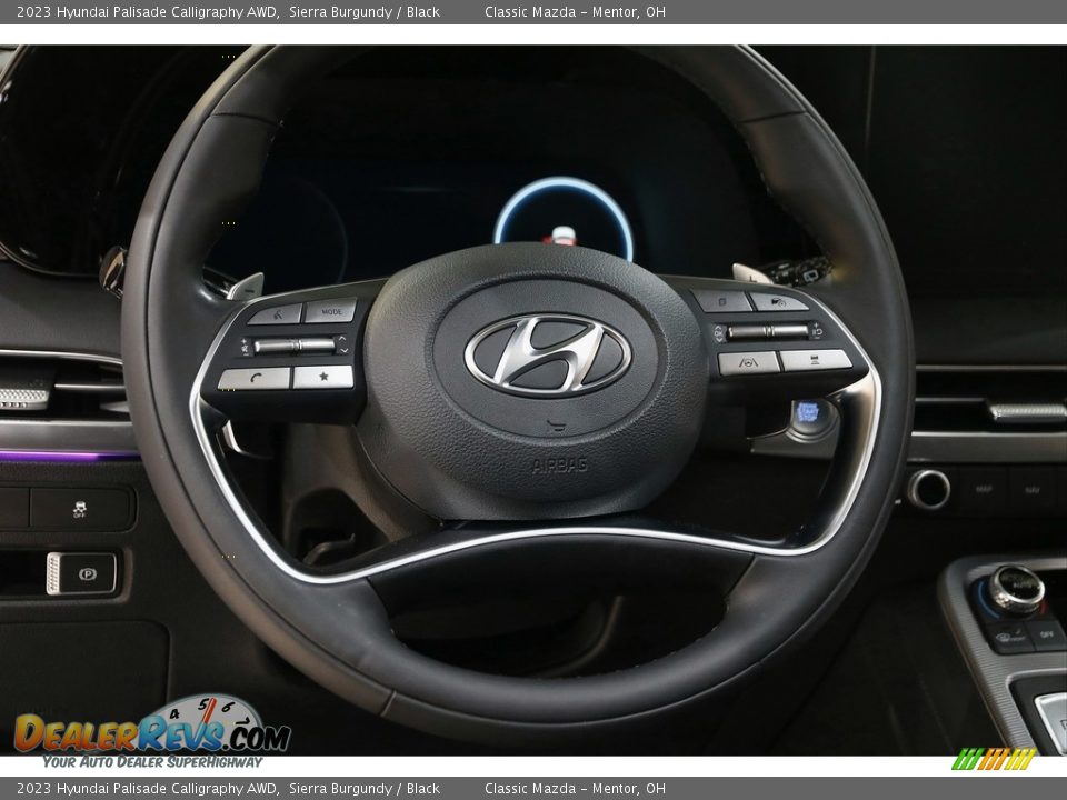 2023 Hyundai Palisade Calligraphy AWD Steering Wheel Photo #7