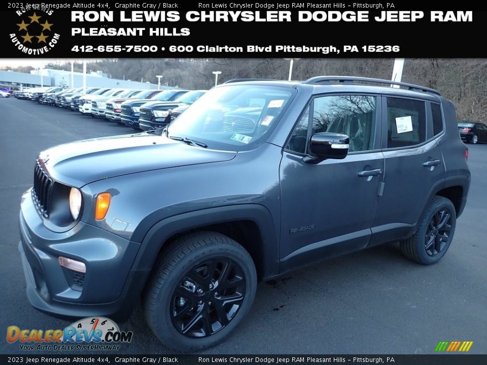 2023 Jeep Renegade Altitude 4x4 Graphite Gray / Black Photo #1