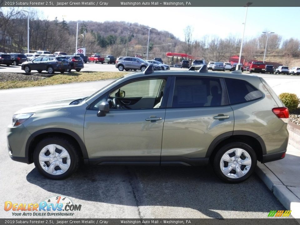 2019 Subaru Forester 2.5i Jasper Green Metallic / Gray Photo #14