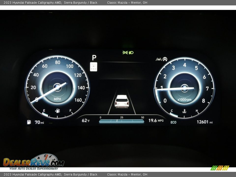 2023 Hyundai Palisade Calligraphy AWD Gauges Photo #8