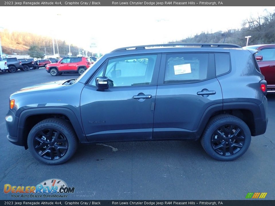 2023 Jeep Renegade Altitude 4x4 Graphite Gray / Black Photo #2