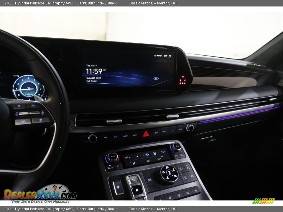 2023 Hyundai Palisade Calligraphy AWD Sierra Burgundy / Black Photo #9