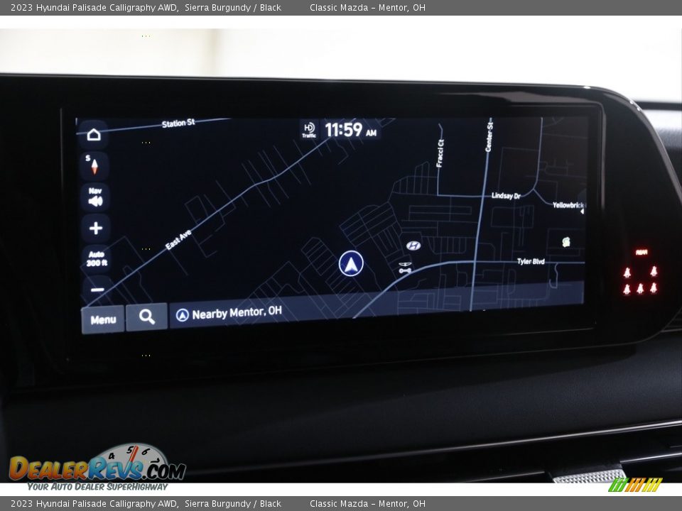 Navigation of 2023 Hyundai Palisade Calligraphy AWD Photo #10