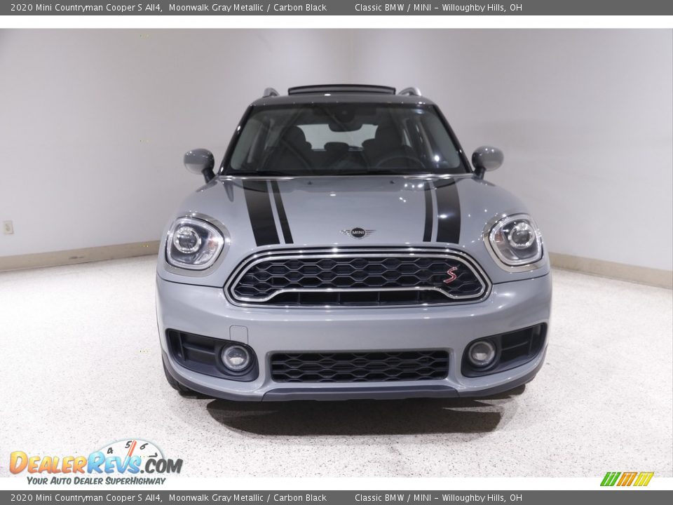 2020 Mini Countryman Cooper S All4 Moonwalk Gray Metallic / Carbon Black Photo #2