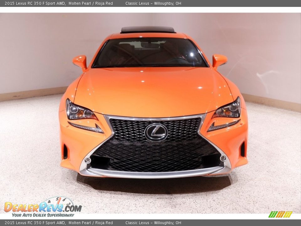 Molten Pearl 2015 Lexus RC 350 F Sport AWD Photo #2