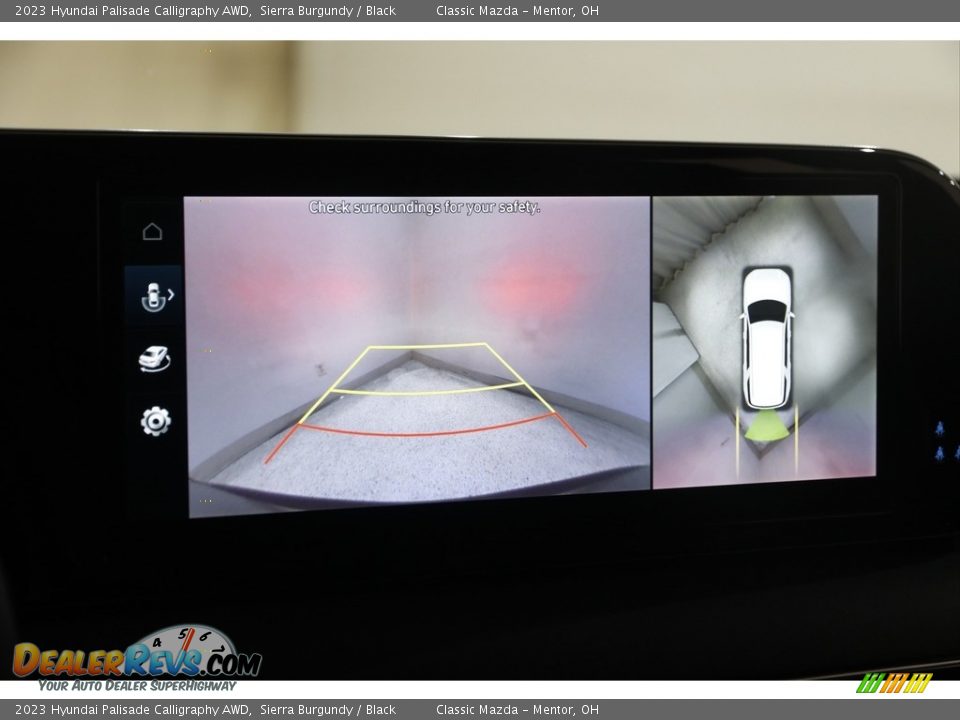 2023 Hyundai Palisade Calligraphy AWD Sierra Burgundy / Black Photo #13