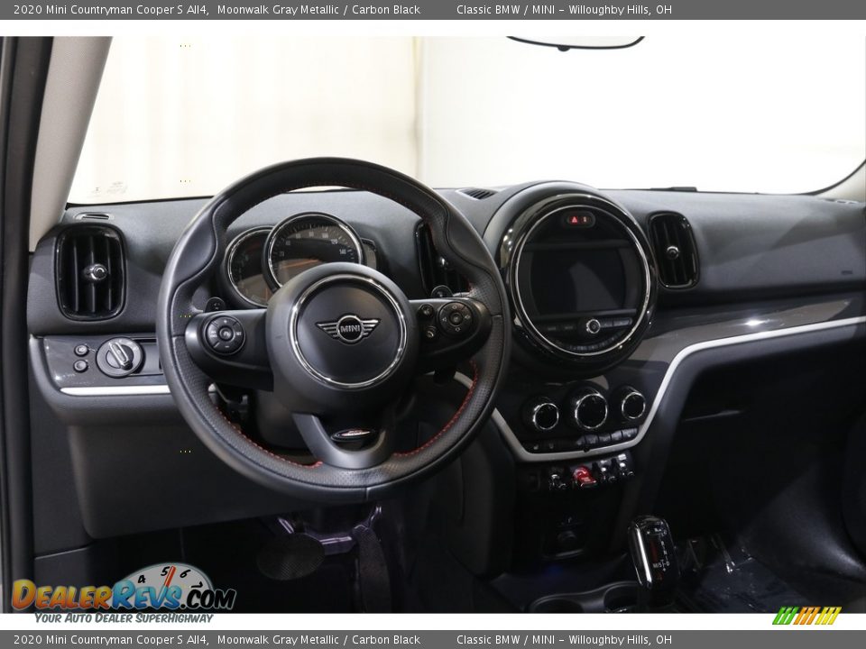 2020 Mini Countryman Cooper S All4 Moonwalk Gray Metallic / Carbon Black Photo #6