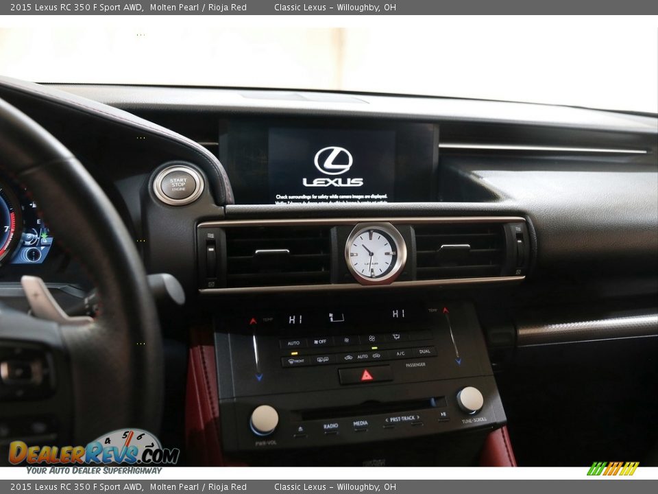 Controls of 2015 Lexus RC 350 F Sport AWD Photo #9