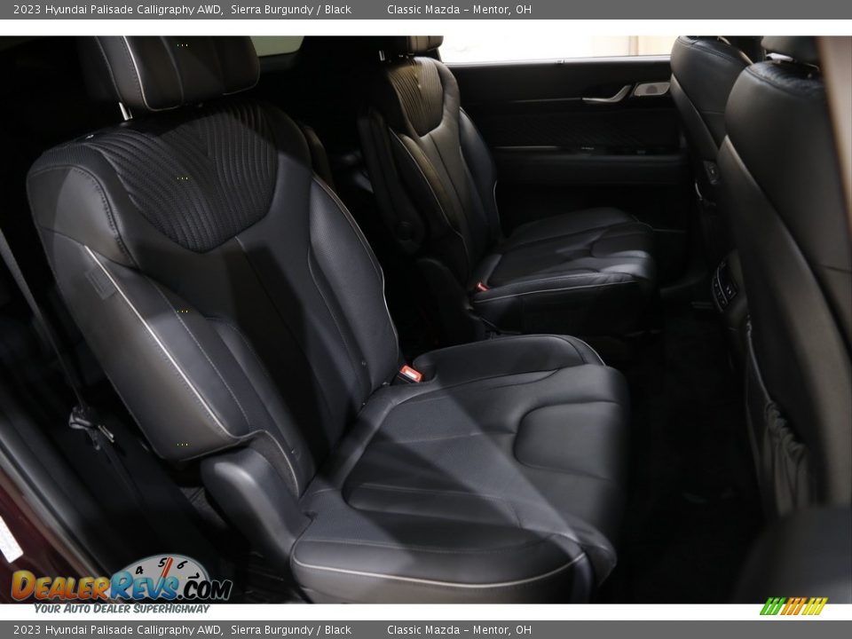 2023 Hyundai Palisade Calligraphy AWD Sierra Burgundy / Black Photo #18
