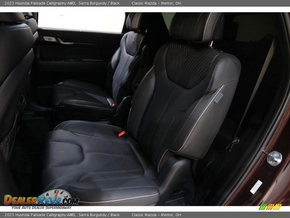2023 Hyundai Palisade Calligraphy AWD Sierra Burgundy / Black Photo #19