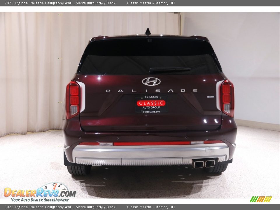 2023 Hyundai Palisade Calligraphy AWD Sierra Burgundy / Black Photo #21