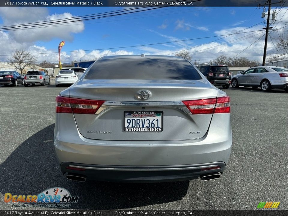 2017 Toyota Avalon XLE Celestial Silver Metallic / Black Photo #5