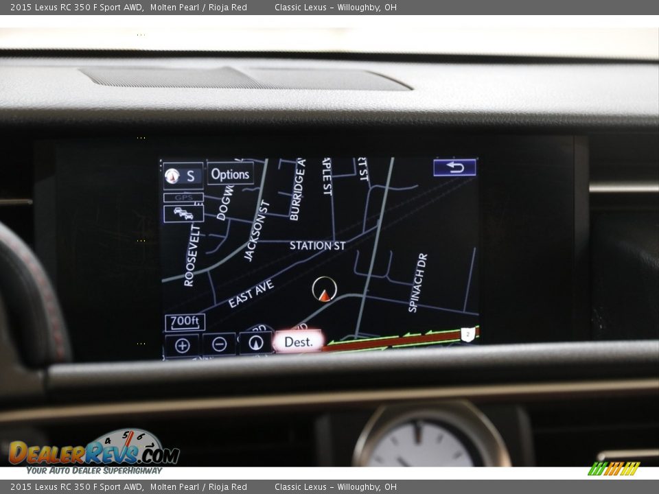 Navigation of 2015 Lexus RC 350 F Sport AWD Photo #13