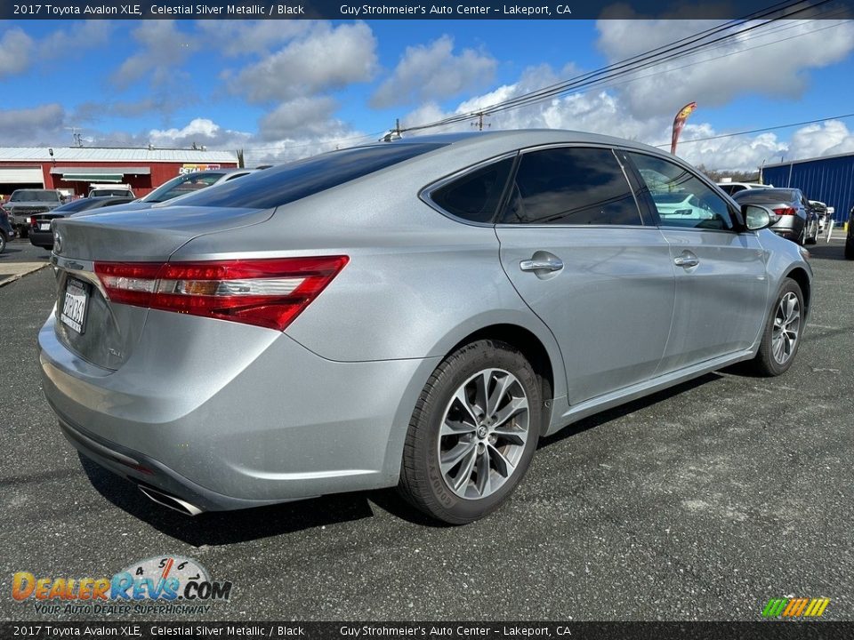 2017 Toyota Avalon XLE Celestial Silver Metallic / Black Photo #6