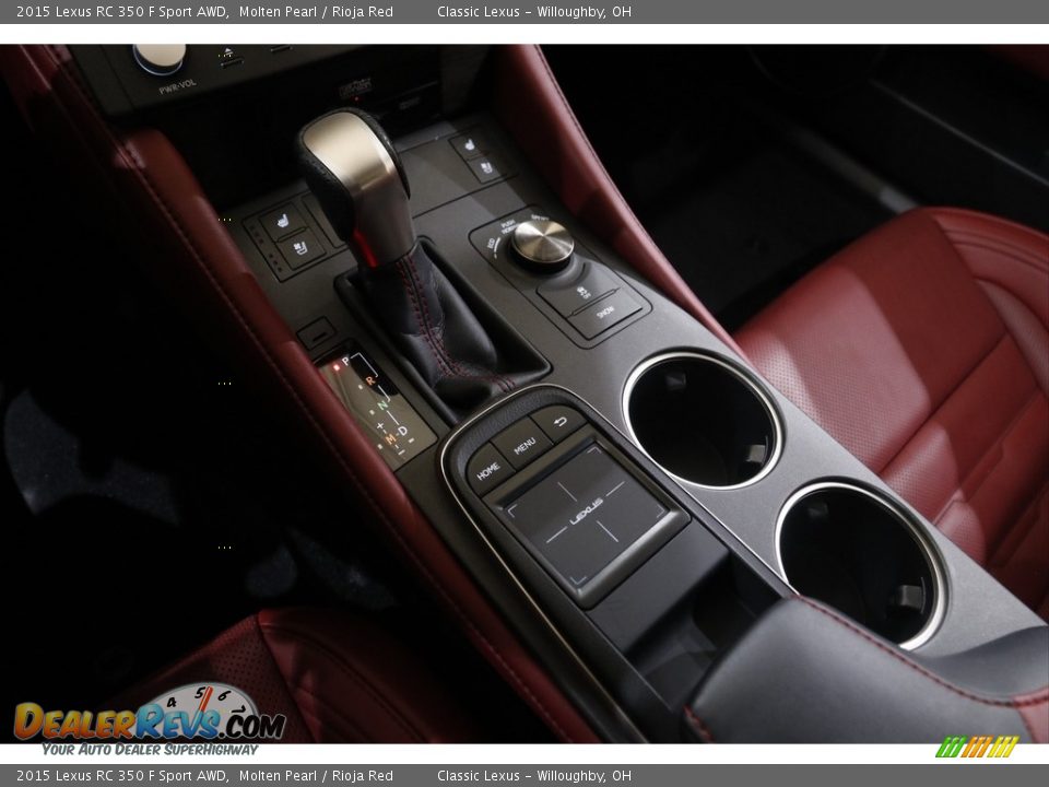 2015 Lexus RC 350 F Sport AWD Shifter Photo #15