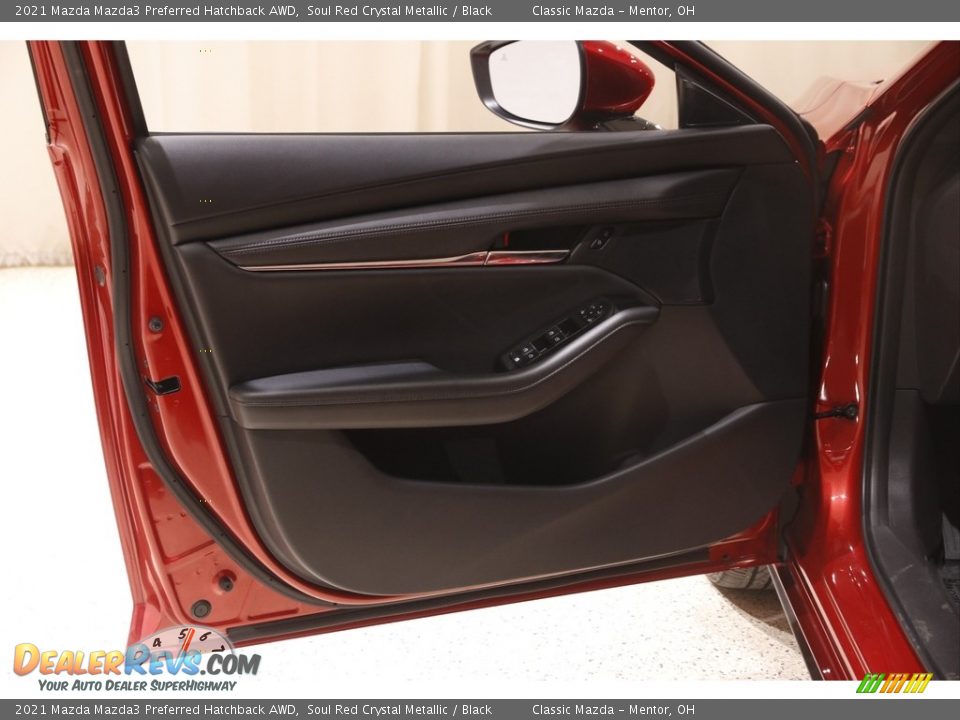 2021 Mazda Mazda3 Preferred Hatchback AWD Soul Red Crystal Metallic / Black Photo #4
