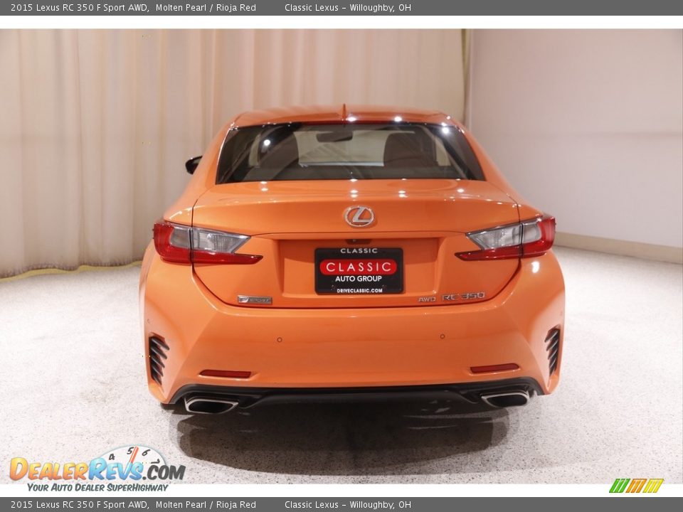 Molten Pearl 2015 Lexus RC 350 F Sport AWD Photo #20