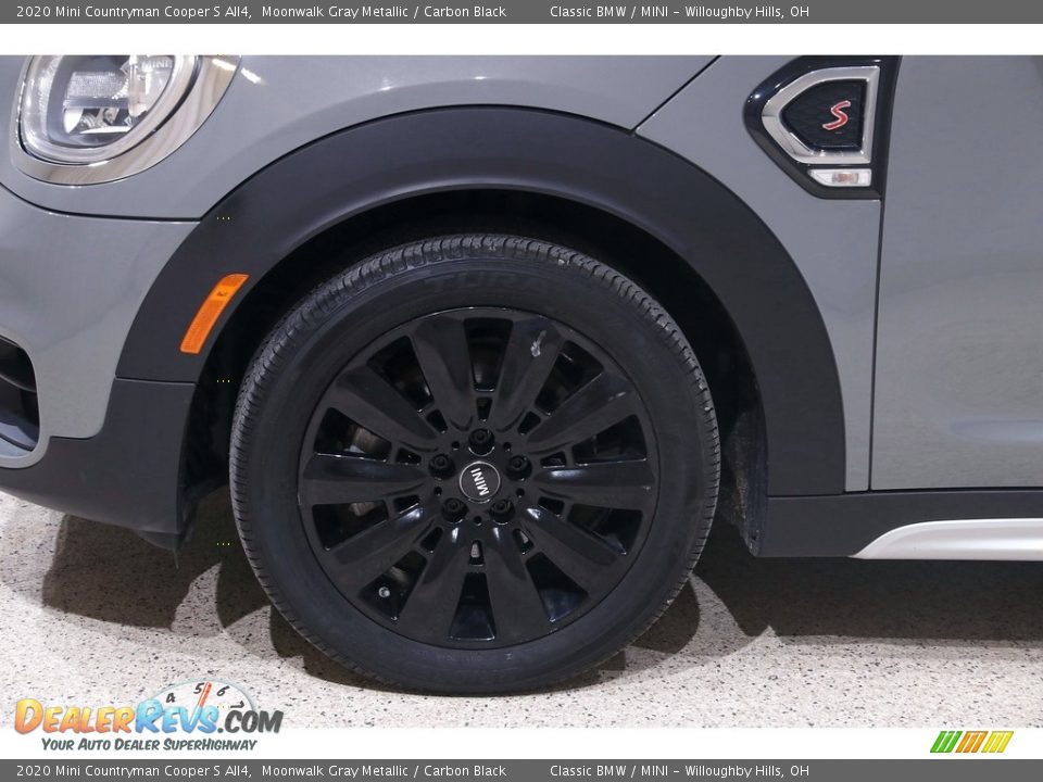 2020 Mini Countryman Cooper S All4 Moonwalk Gray Metallic / Carbon Black Photo #20