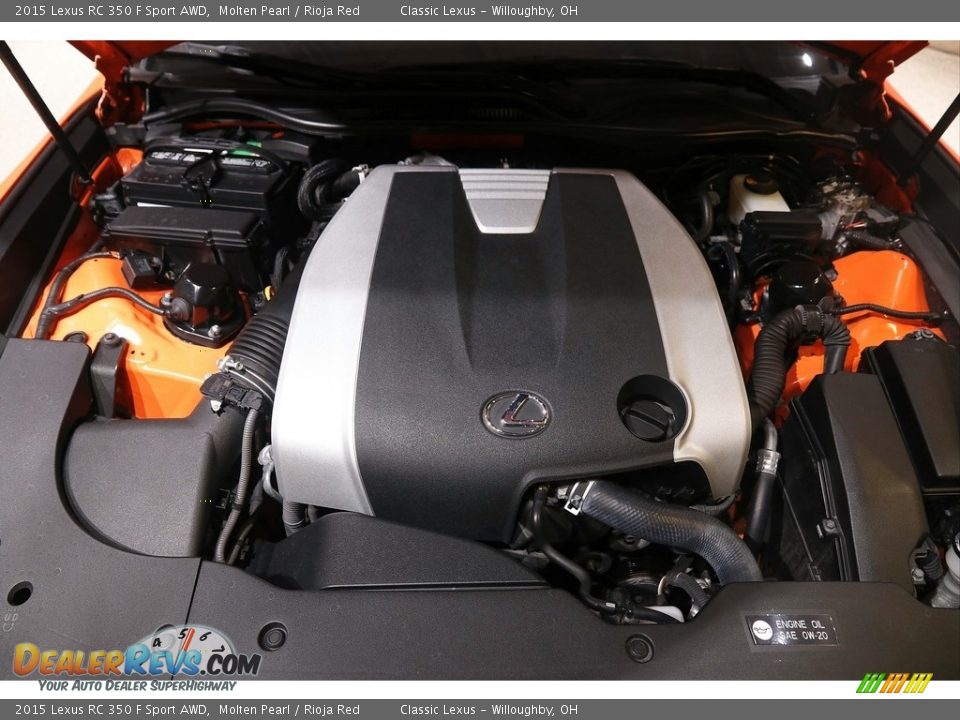 2015 Lexus RC 350 F Sport AWD 3.5 Liter DOHC 24-Valve VVT-i V6 Engine Photo #21