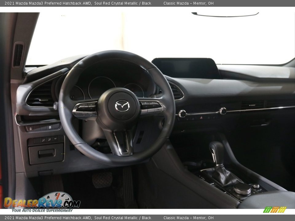 2021 Mazda Mazda3 Preferred Hatchback AWD Soul Red Crystal Metallic / Black Photo #6